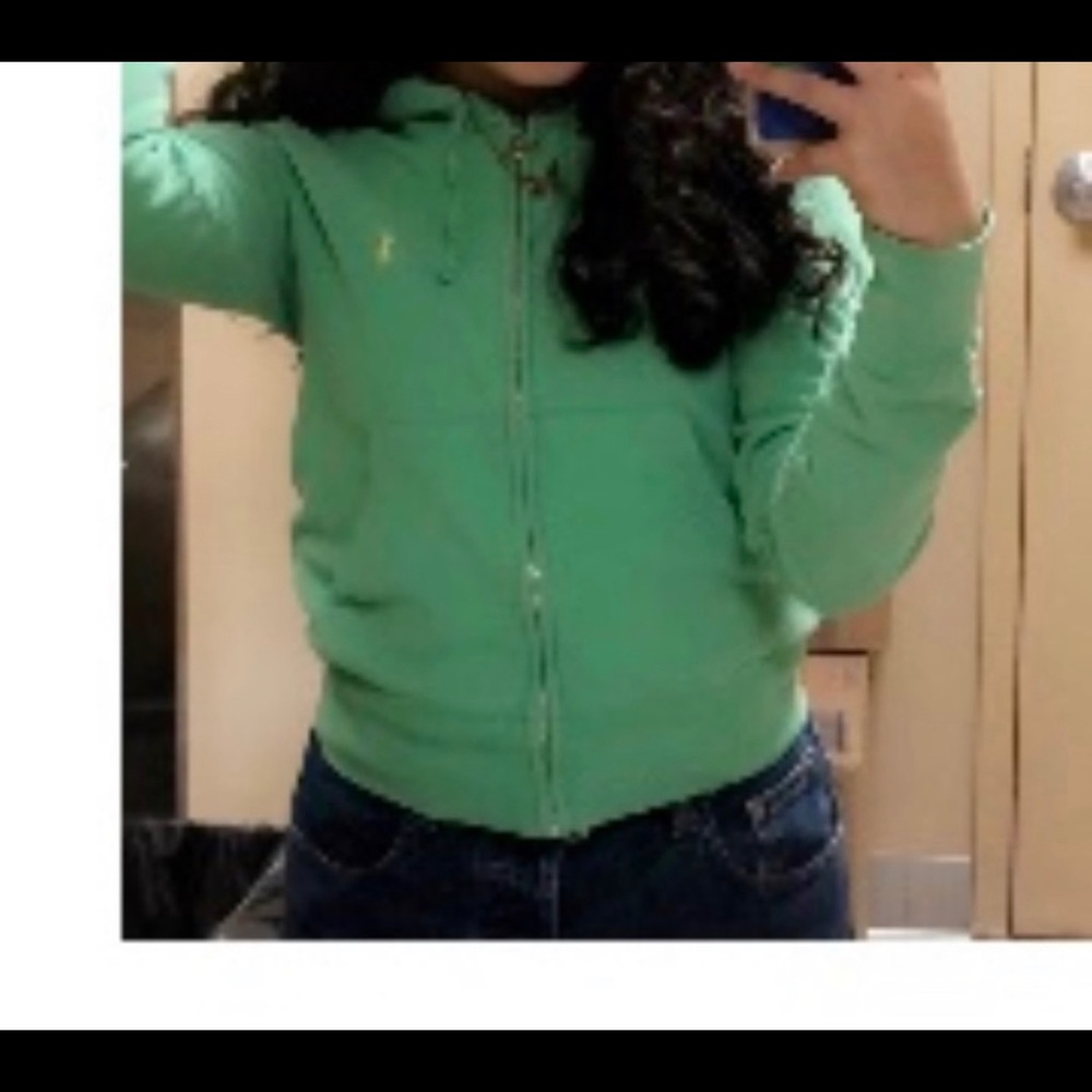 ralph lauren green sweater